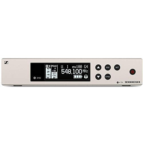 Sennheiser EM 100 G4-G: High-Performance Rackmount True Diversity Wireless Receiver