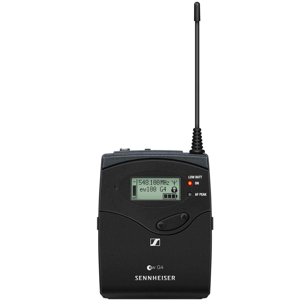 Sennheiser SK 100 G4-A High - Performance Wireless Bodypack Transmitter for Musicians, Presenters, and Performers
