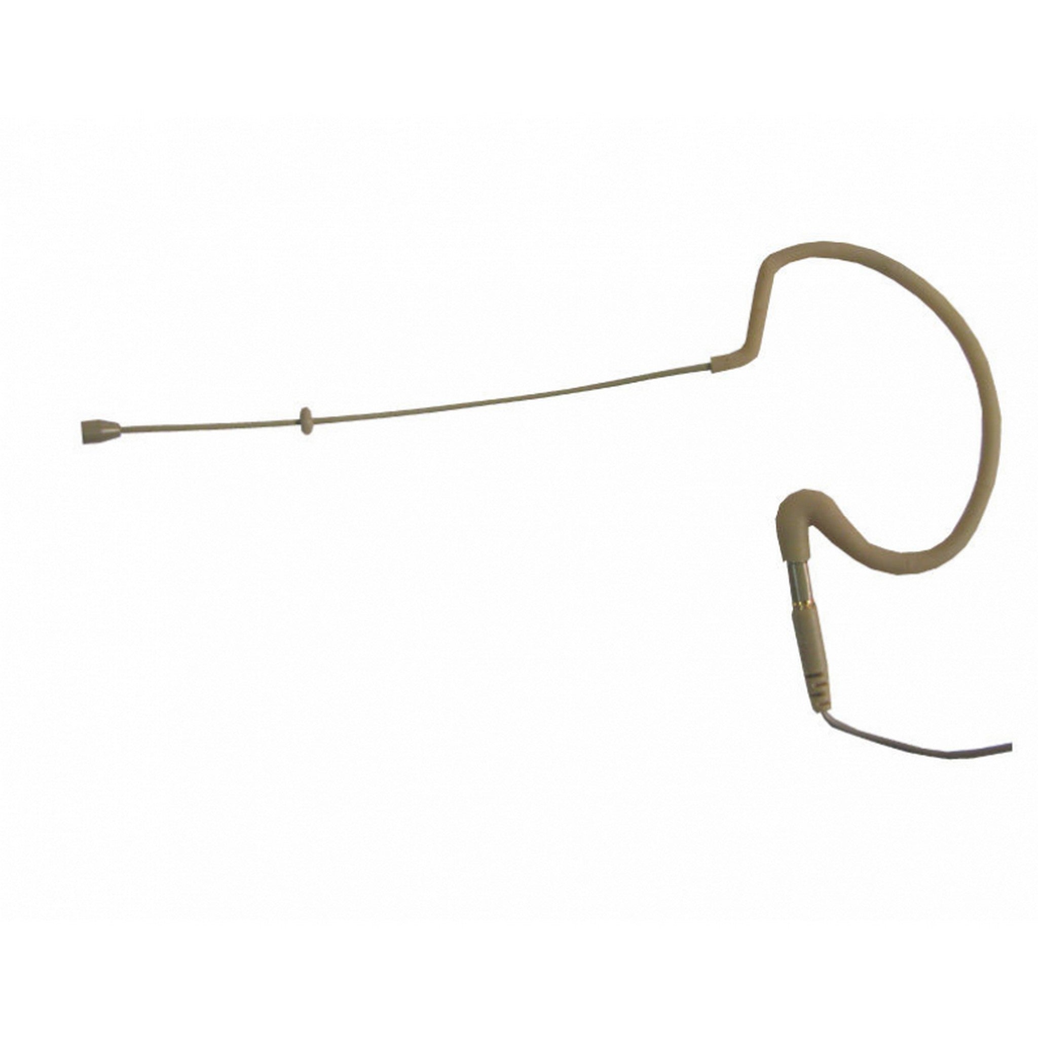 Audio - Technica Compatible Provider Series PSE9 Omnidirectional Single - Ear Head - worn Microphone with 4 - Pin in Tan Color