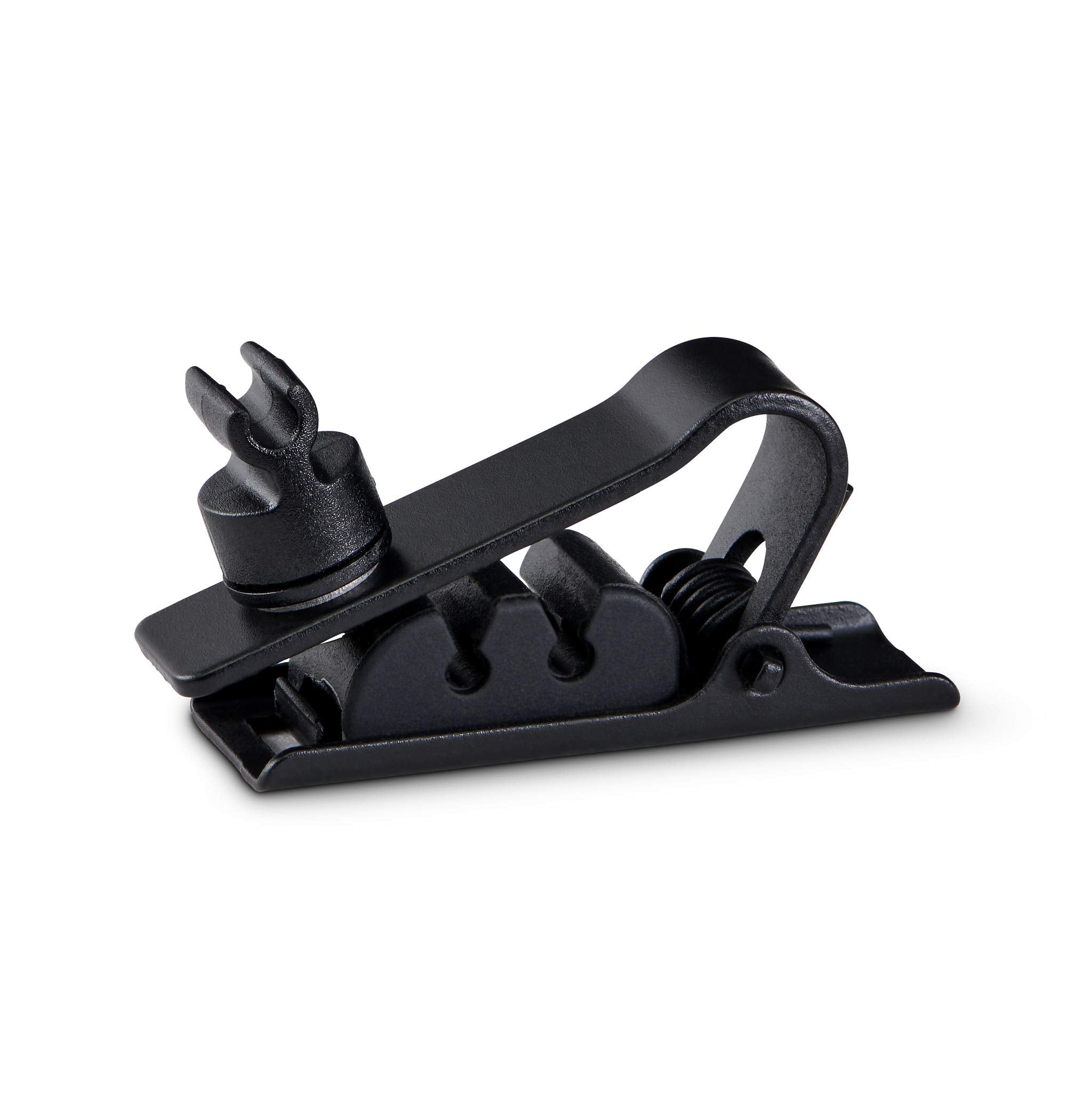 Shure Branded Three-Pack of Black Tie Clips Specifically Designed for Shure DL4 Lavalier Microphone