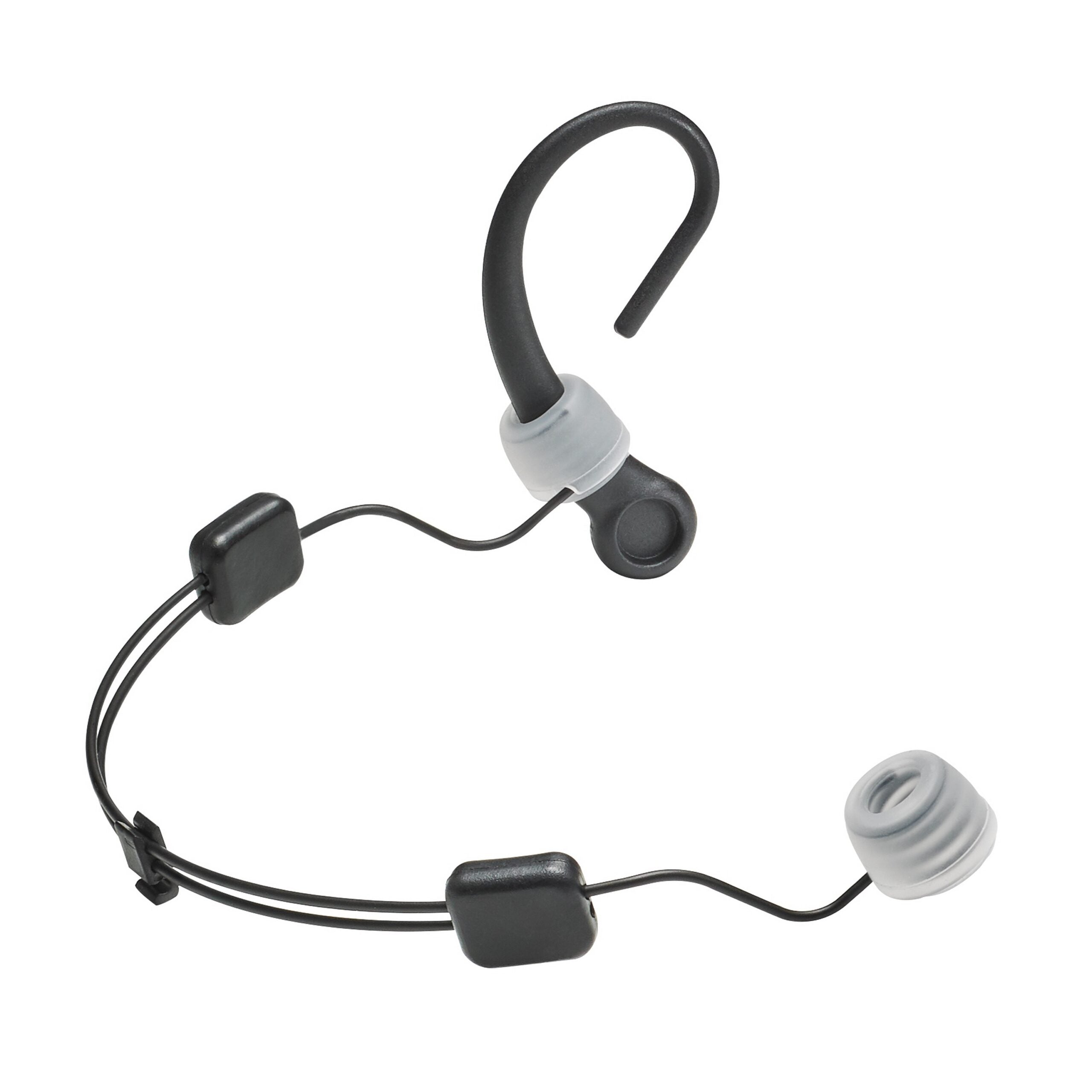 Black Audio-Technica AT8464x Dual - Ear Adapter Kit for Headworn Microphones