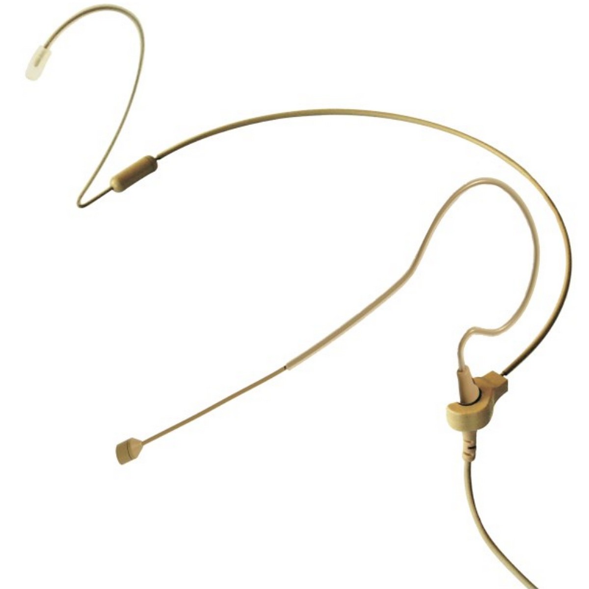 Point Source Audio Beige CO-3-KIT Condenser Earset Mic with 4-Pin Mini Telex Connector