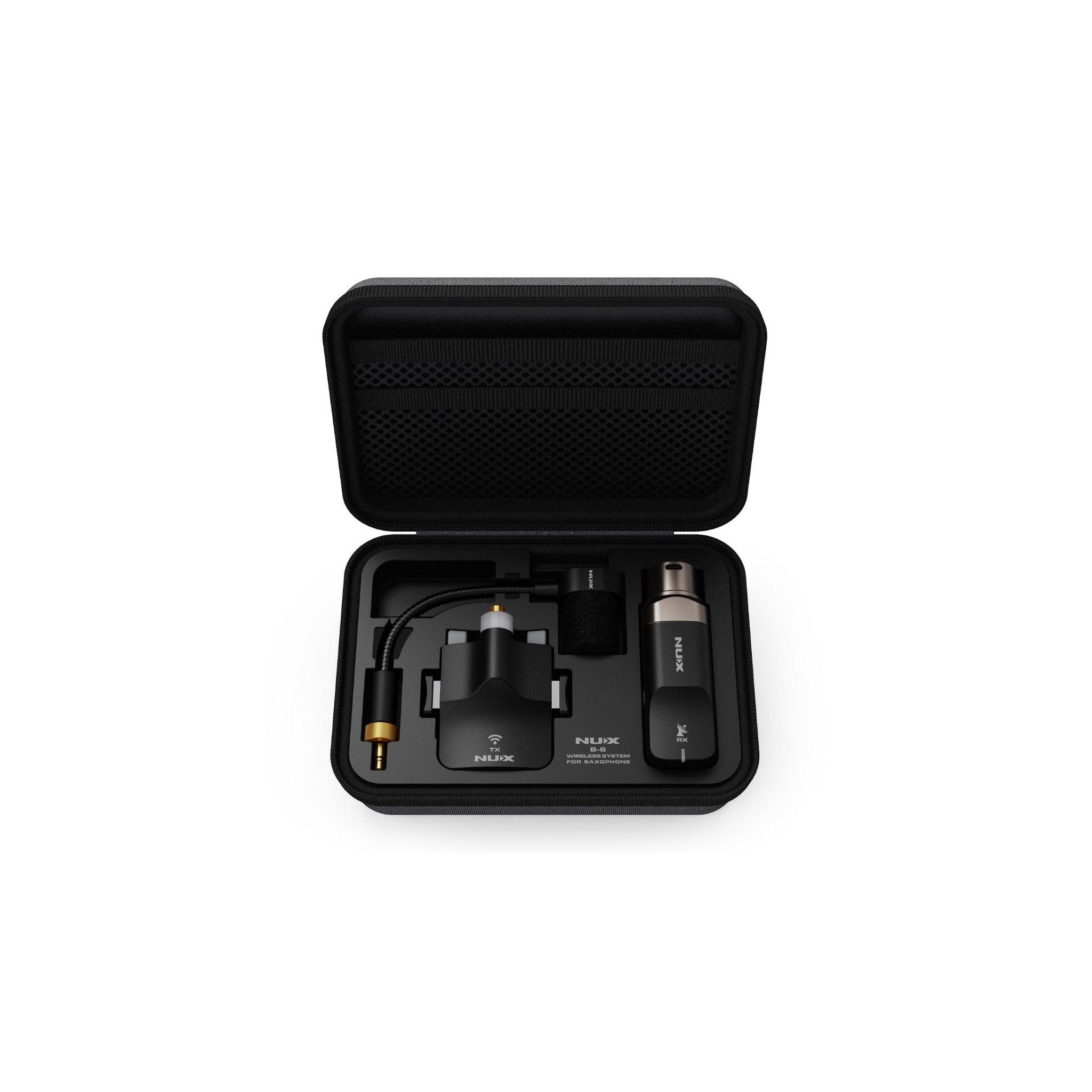 Nux B-6SAX High - Resolution Wireless System for Soprano, Alto & Tenor Saxophones