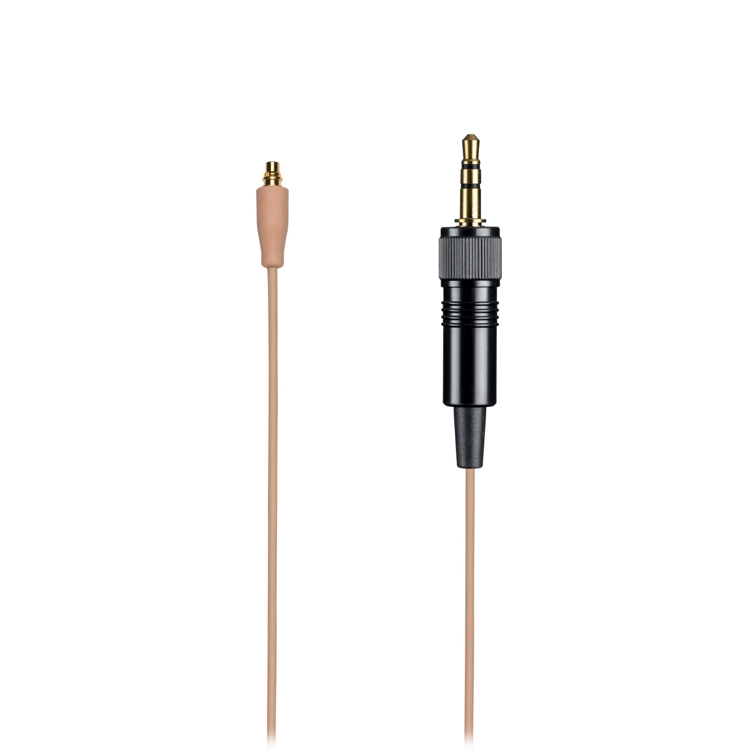 Audio-Technica Beige Cardioid Earset with Detachable Cable & Locking 3.5mm Connector