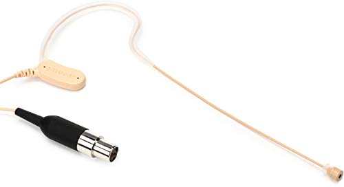 Shure Tan Omnidirectional Earset Headworn Microphone MX153T/O-TQG for Clear Speech