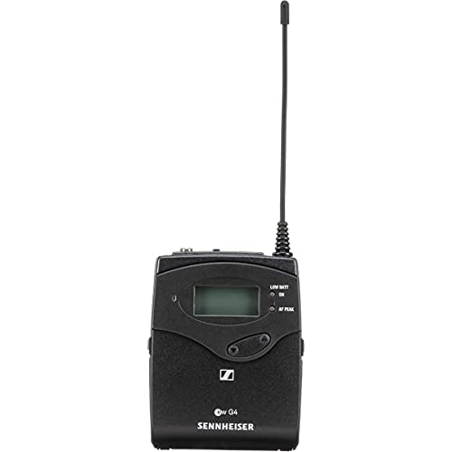 Sennheiser SK 100 G4-A High - Performance Wireless Bodypack Transmitter for Musicians, Presenters, and Performers