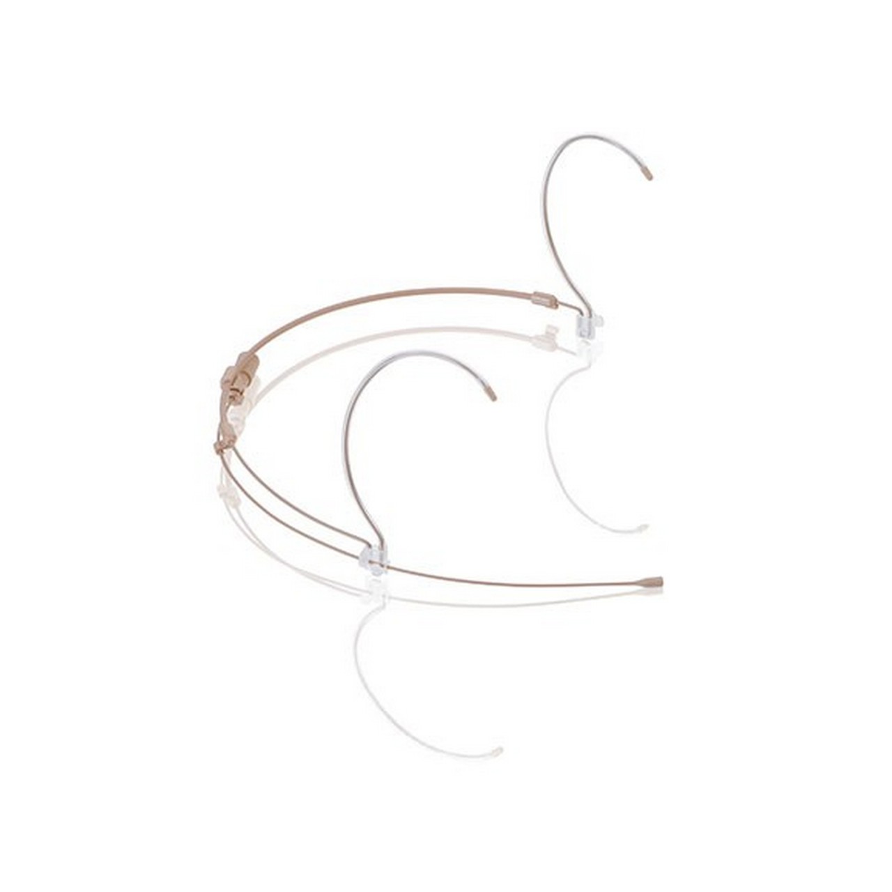 Tan Countryman H6DW5TBS Directional H6 Headset Microphone Featuring Beyer Lemo 4 Pin Type S Connector for Professional Audio Applications